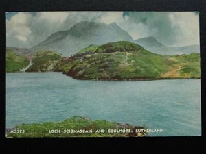 Scotland SUTHERLAND Loch Scionascaig & Coulmore c1950s Postcards by J.B. White - Picture 1 of 2