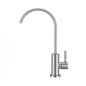 Stainless Steel Brushed Nickel Kitchen Water Filter Faucet-Overall Weight 1.32lb - Picture 1 of 6