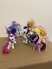 My Little Pony Lot Of  5 With Cute Rider