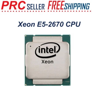 Intel Xeon E5-2670 2.60GHz 8-Core 20M  LGA 2011 Server CPU Processor SR0KX 115W - Picture 1 of 11