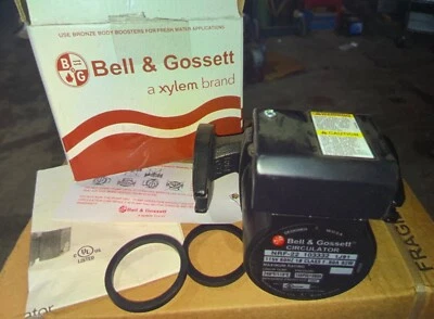 Bell & Gossett 103332 , 1/25hp , NRF-22 Circulator Pump. NIB