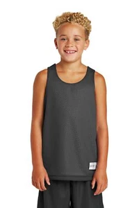 Sport-Tek Youth Basketball PosiCharge Classic Mesh Reversible Tank YST500 - Picture 1 of 25