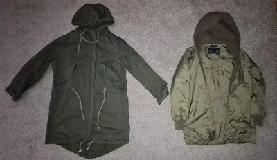 Original DIESEL Jacke Größe S Parka Army Fishtail Shellparka Mantel - Bild 1 von 4