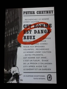 CET HOMME EST DANGEREUX PETER CHEYNEY LITTERATURE/POLAR/POLICIER/CRIME/UK 843 - Bild 1 von 1