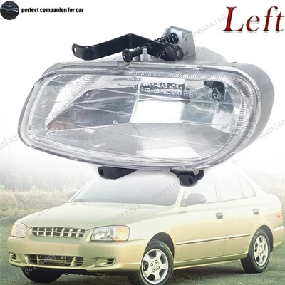 Левый противотуманный фонарь передний бампер противотуманная лампа для Hyundai Accent седан 2000-2002 - Изображение 1 из 4