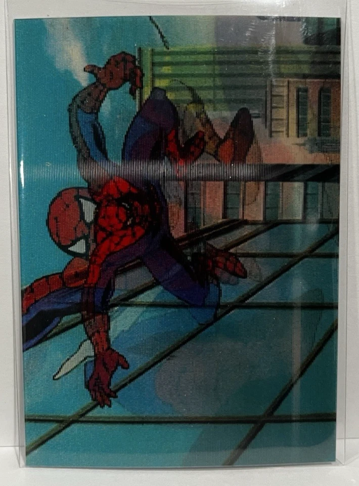 1996 Skybox Marvel Motion spider-man 14 - Image 1 of 1