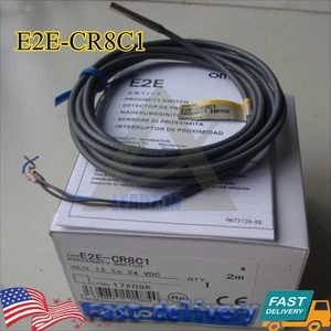 1PCS New for Omron E2E-CR8C1 E2ECR8C1 Proximity Switch fast delivery in box - Picture 1 of 5