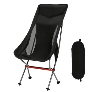 Camping Chairs, All Aluminum Frame Portable Folding Camp Chair for Adults, He... - Picture 1 of 6