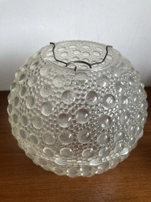 Sphere Lamp Clear Plastic Vintage Light Shade pop art Round Multi Bubble - Image 1 of 4