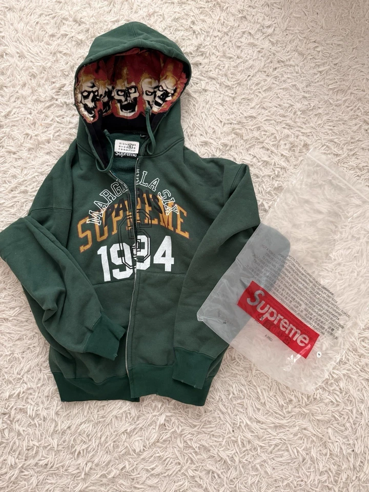 Cremallera Supreme x MM6 Maison Margiela verde oscuro Foto 1 de 1