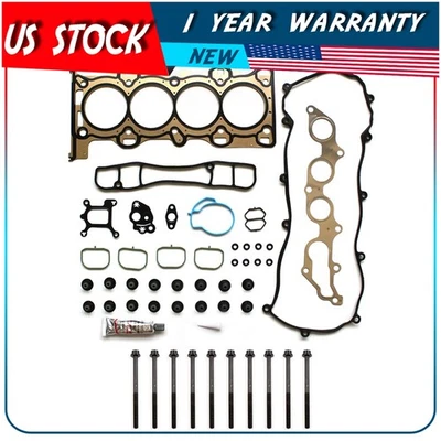 Juego de pernos de junta de culata para 01-09 Ford Escape Mazda Tribute Mercury 2,3 L D Z Foto 1 de 4