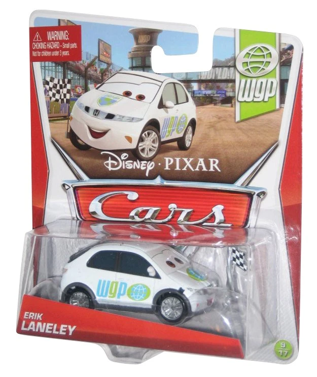 Disney Cars 2 Film WGP Erik Laneley #9 Macchinina Die Cast - Immagine 1 di 1
