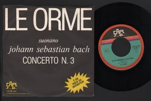7" ORME CONCERTO N. 3 / BLUE RONDO' A LA TURK BRUBECK BACH 1973 CAR JUKE BOX - Picture 1 of 1