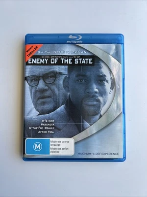 Enemy of the State (Blu-ray, 1 Disc, Region Free) – Very Good Condition ExRental - image 1 of 3
