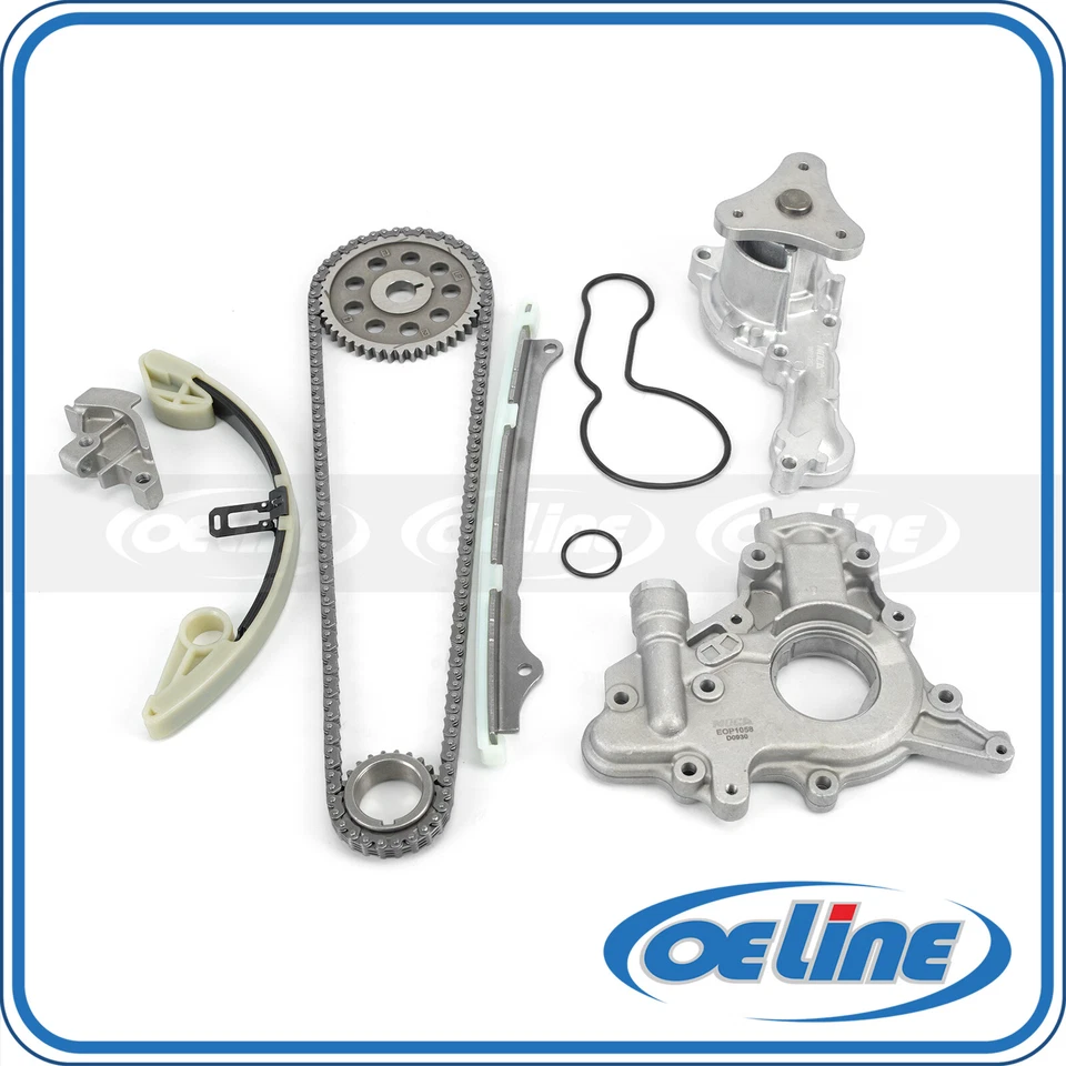 Kit de cadena de distribución bomba de agua de aceite para Honda Fit 2007-2008 1,5 L SOHC VTEC L15A1 Foto 1 de 4