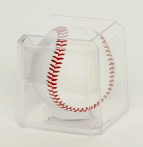 Vitrina de béisbol de plástico transparente Pioneer Plastics 33C 3" W x 3" D x 3" H NUEVO - Imagen 1 de 6