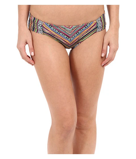 LUCKY BRAND ARABIAN NIGHT TAB BIKINI NATACIÓN HIPSTER PANTALONES MULTI PEQUEÑO ¡NUEVO! $54 Foto 1 de 1