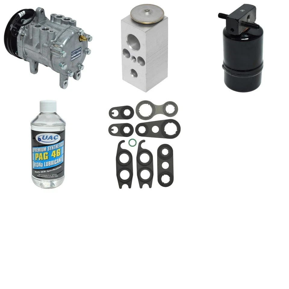 Kit de compresor de aire acondicionado UAC 1990 para Dodge D250 1989-1991 Foto 1 de 1