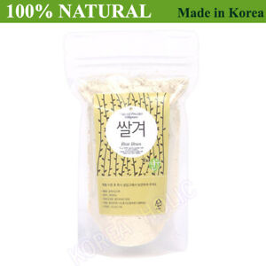 100% Natural Rice Bran Powder 100g BEST Korean Medicinal Powder Made in korea 쌀겨