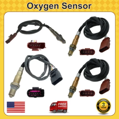 Juego de 4 sensores de oxígeno arriba y abajo para Audi A8 Quattro S6 S7 S8 2013-2018 4,0 L V8 Foto 1 de 4