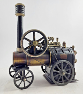 Märklin fahrbares Lokomobil Dampfmaschine No. 4152 uralt 25 cm Originalzustand