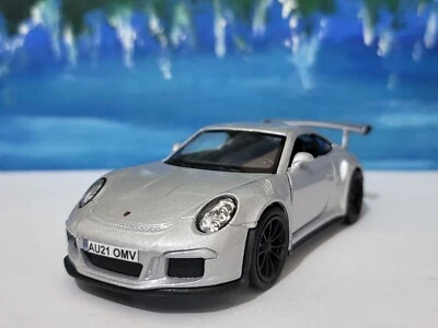 Porsche 911 GT3 RS Model Car -Personalized Name Plate Gift for Car Lovers Boxed - Image 1 of 4
