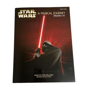 Star Wars A Musical Journey from Episodes I - VI Piano Solos J. Williams - NEW - Picture 1 of 2