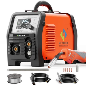 New 4in1 Gasless MIG Welder 220V 200A Inverter IGBT MIG/TIG/MMA Welding Machine - Picture 1 of 11