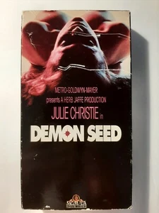 Demon Seed (VHS 1977) Julie Christie Fritz Weaver MGM Horror Thriller Tested - Imagen 1 de 5