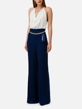 ELISABETTA FRANCHI Pantaloni PA06301E2 Blu Navy