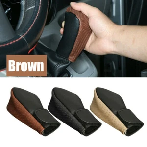 Universal Car Gear Shift Knob Cover Protector Leather Auto Interior Accessories - Picture 1 of 10