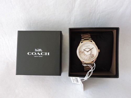 Orologio da donna Coach Preston Cristallo Accento Tono Oro • 14503777 • NUOVO