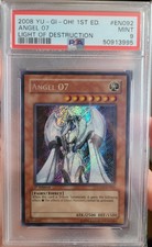 Yugioh Angel 07 1st Ed LODT-EN092 Light Of Destruction Secret Psa 9
