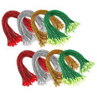  400 Pcs Tag-Seil Weihnachtskugel-Aufhänger Hängende Seile Knopf