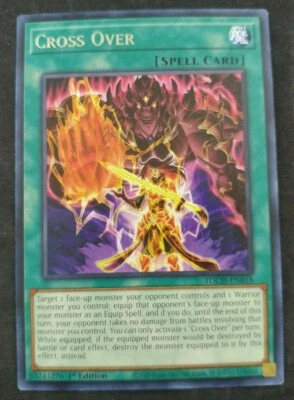 Yugioh Misprint  Cross Over Toon Chaos TOCH-EN018 CRIMPED #2 - Image 1 of 3