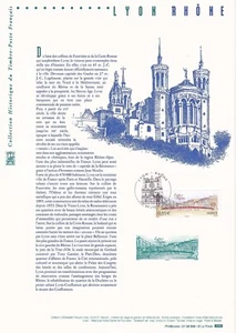 Document philatélique 1er jour 06- 2008 Lyon Rhône - Imagen 1 de 1