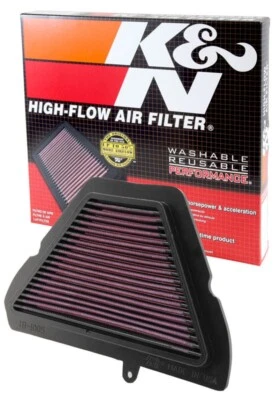 Filtro de admisión de aire de alto flujo K&N TB-1005 para Triumph Tiger 1050 2007-2019 Foto 1 de 2