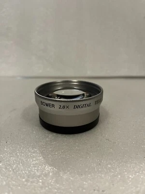 Bower 2.0 X Digital Tele Lens Made In Japan, with Bag and Lens Covers - Image 1 of 4