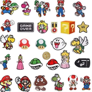 Mario and Luigi lron on Patches 29 Pieces, Morale Patches for Clothing Jeans - Picture 1 of 236