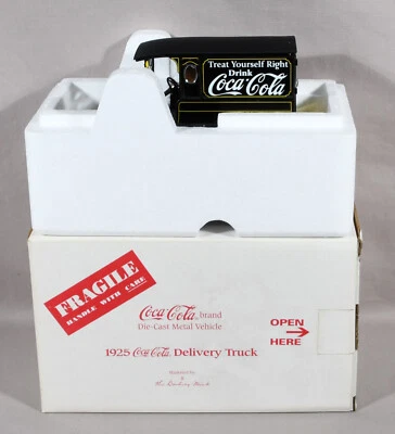 Danbury Mint Diecast 1925 Coca Cola Delivery Truck With Barrels 1:24 Scale - Image 1 of 4