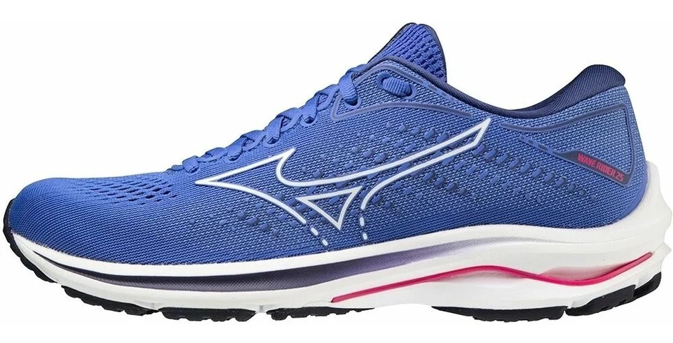 Mizuno Damen Laufschuhe Wave Rider 25 Amparo Blue/White 185147 - Bild 1 von 1