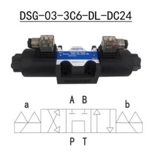 1PCS NEW Fit for Hydraulic solenoid valve DSG-03-3C6-DL-DC24 - Bild 1 von 4