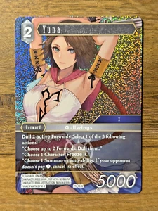 Juego de cartas coleccionables Final Fantasy Opus 25 Tears of the Planet Yuna 25-104L *LÁMINA* Leyenda - Imagen 1 de 2