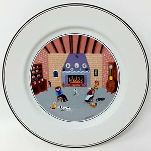 Villeroy & Boch Naif Vitro-Porceline Plate Fireside Decorative Collector Ceramic
