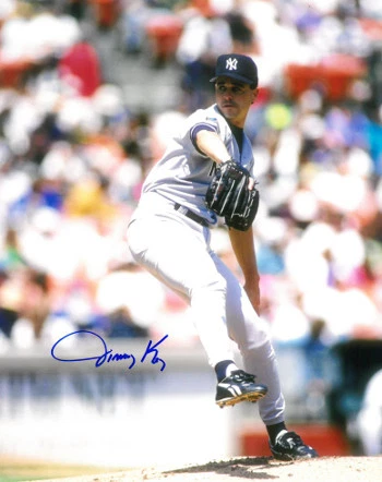 Jimmy Key signed New York Yankees 8x10 Photo - Image 1 of 1