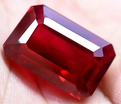 Natural 33.40 Ct Huge Blood Red Ruby Mozambique GGL Certified Loose Gemstone - Image 1 of 4