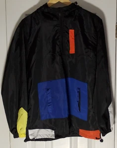 Reverb Anorak Hooded Quarter Zip - Medium - Retro Look - Picture 1 of 9