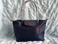 Longchamp Navy Blue Handbag Le Pliage tote bag Size S 2605