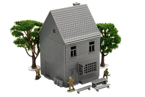 German beer pub with garden furniture - Tabletop Wargaming Terrain 15mm - 20mm - - Picture 1 of 7