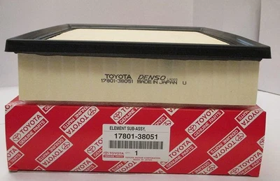 Toyota Genuine Engine Air Filter Element 17801-38051 OEM - Image 1 of 3